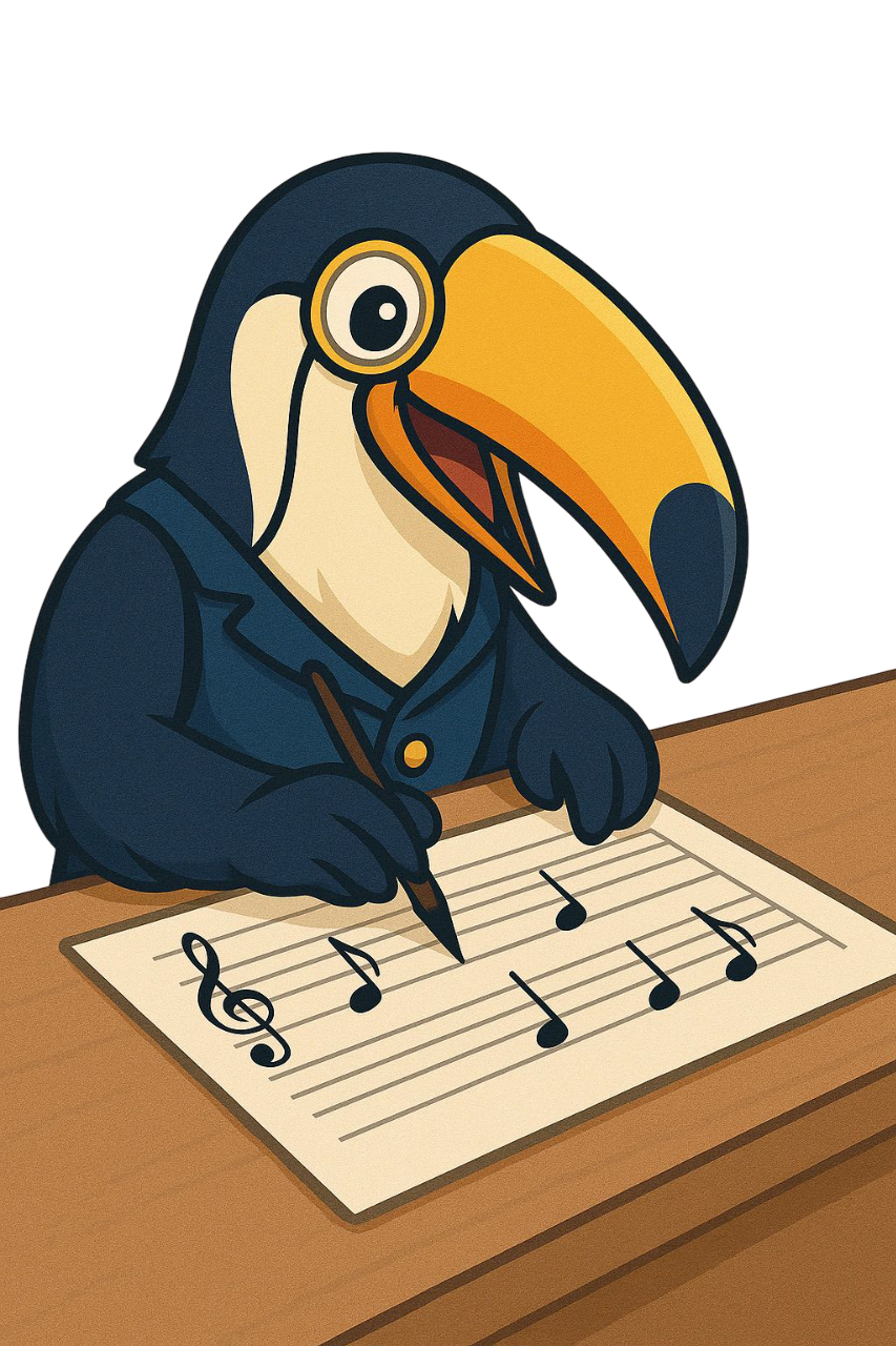 Partiturando Mascote